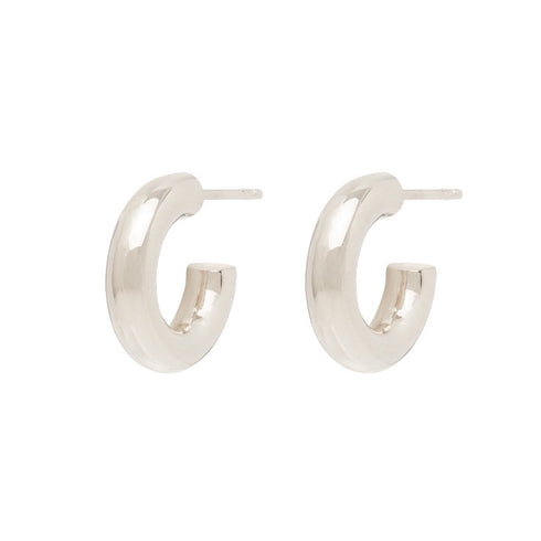 STATEMENT CHUNKY HOOPS ZILVER | 20mm